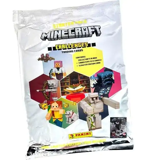 Minecraft - Challenges Zbirateljske Karte Začetni Paket *German Version* fotografija izdelka
