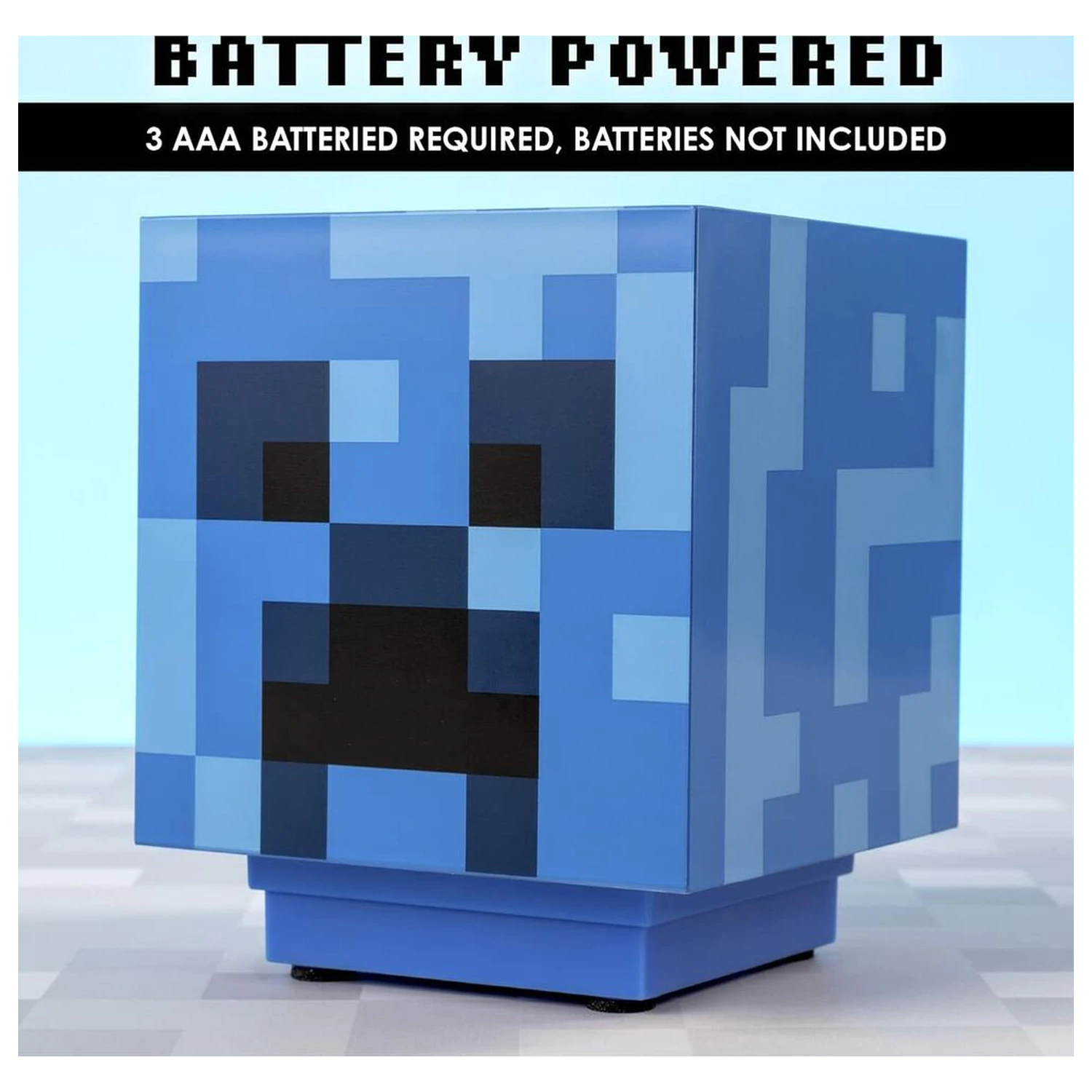 Minecraft Charged Creeper 3D zvočna svetilka fotografija izdelka