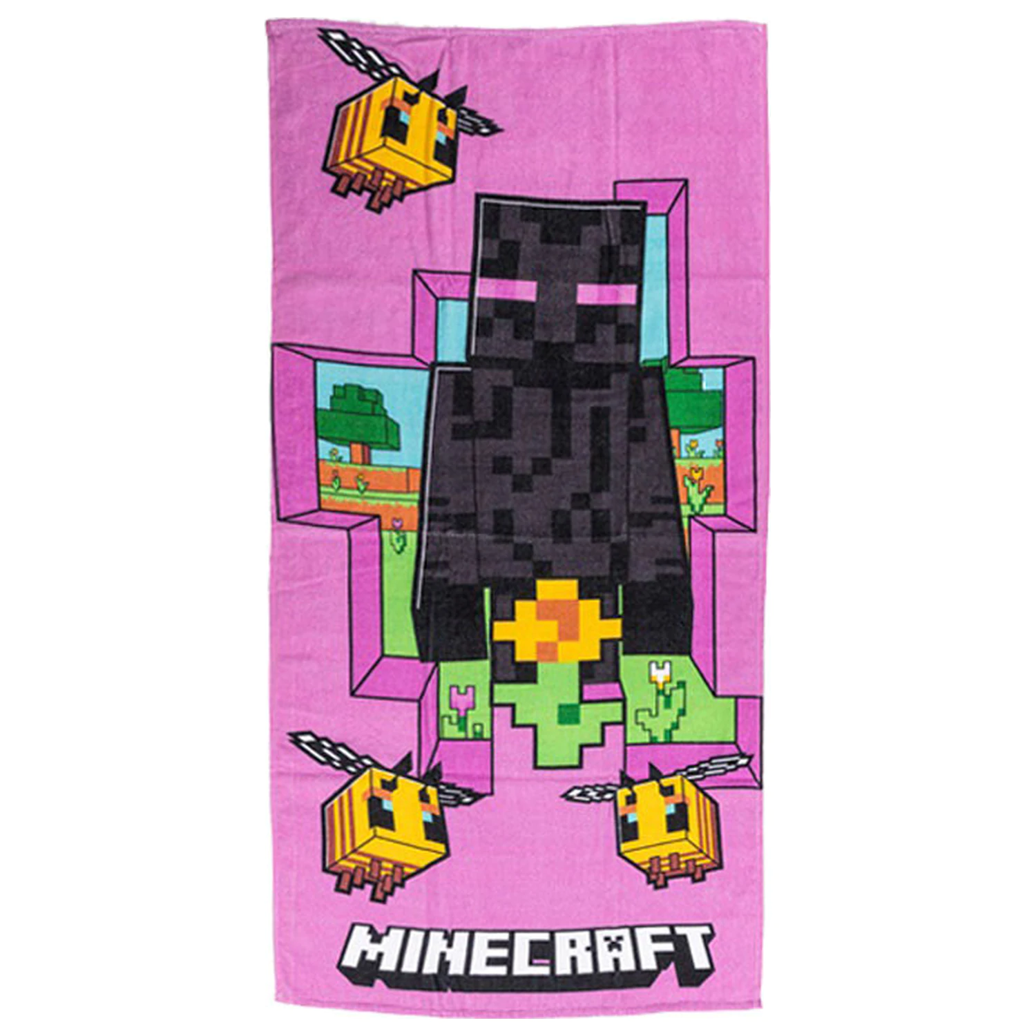 Minecraft Cherry Grove brisača fotografija izdelka