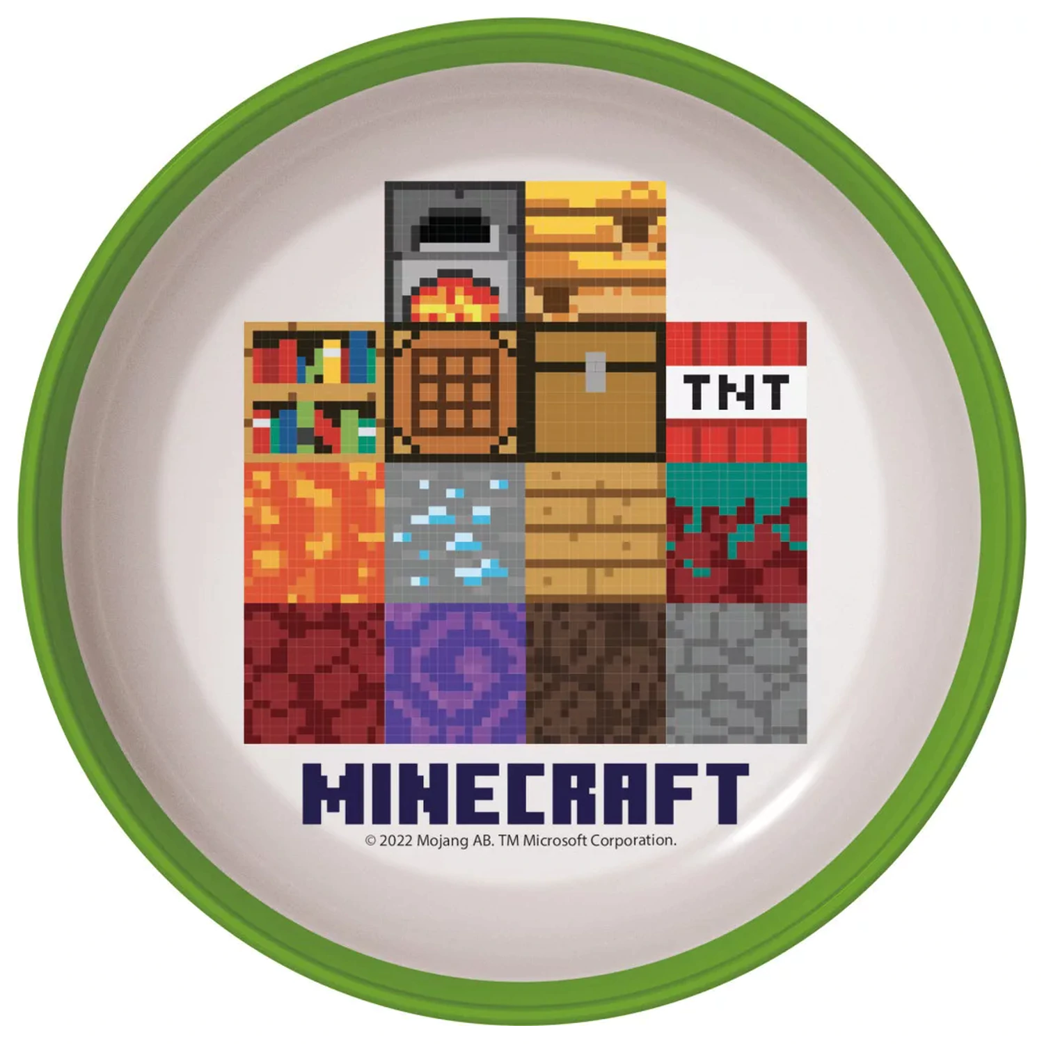 Minecraft Crafters Nedrseč mikro globok krožnik fotografija izdelka
