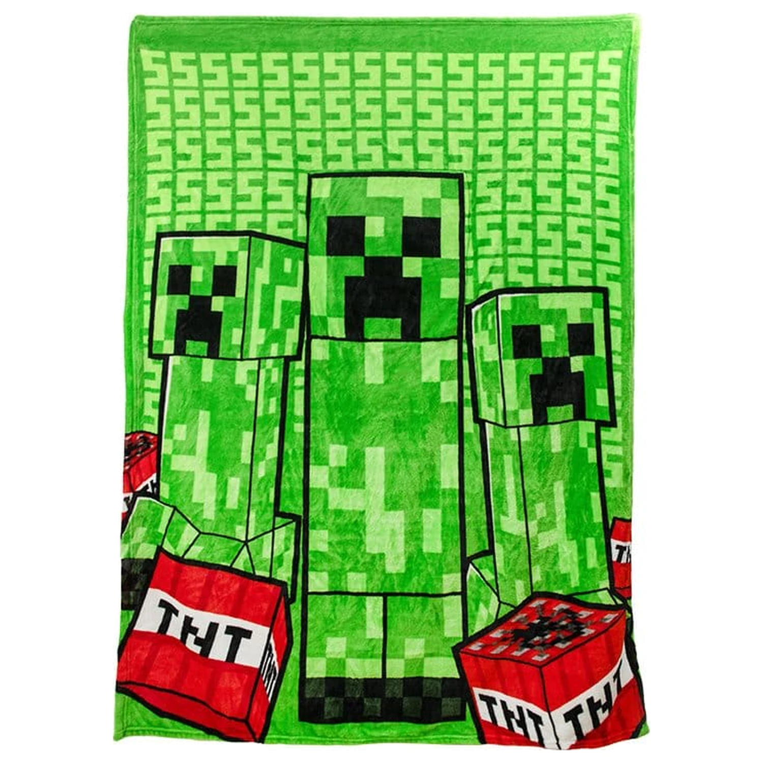 Minecraft vzglavnik odeja Creeper 2-v-1 zložljiv 150 cm fotografija izdelka