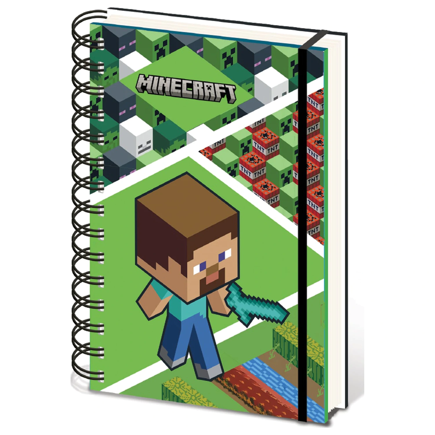 Minecraft Creeper A5 spiralni zvezek fotografija izdelka