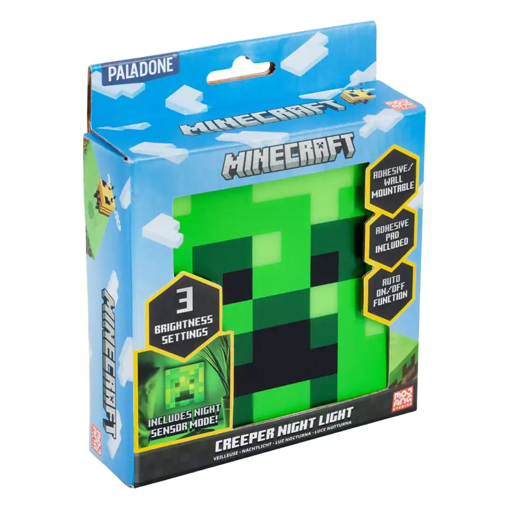 Minecraft Nočna lučka Creeper 10 cm fotografija izdelka