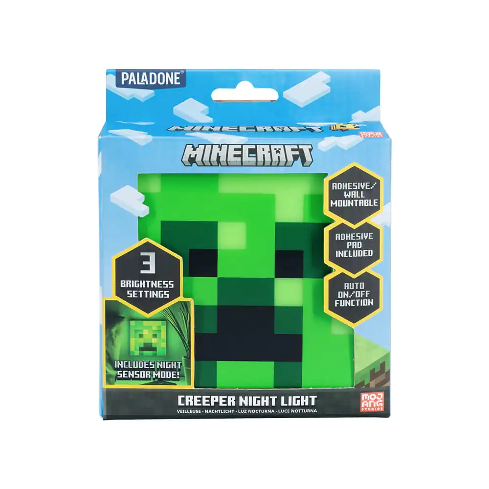 Minecraft Nočna lučka Creeper 10 cm fotografija izdelka