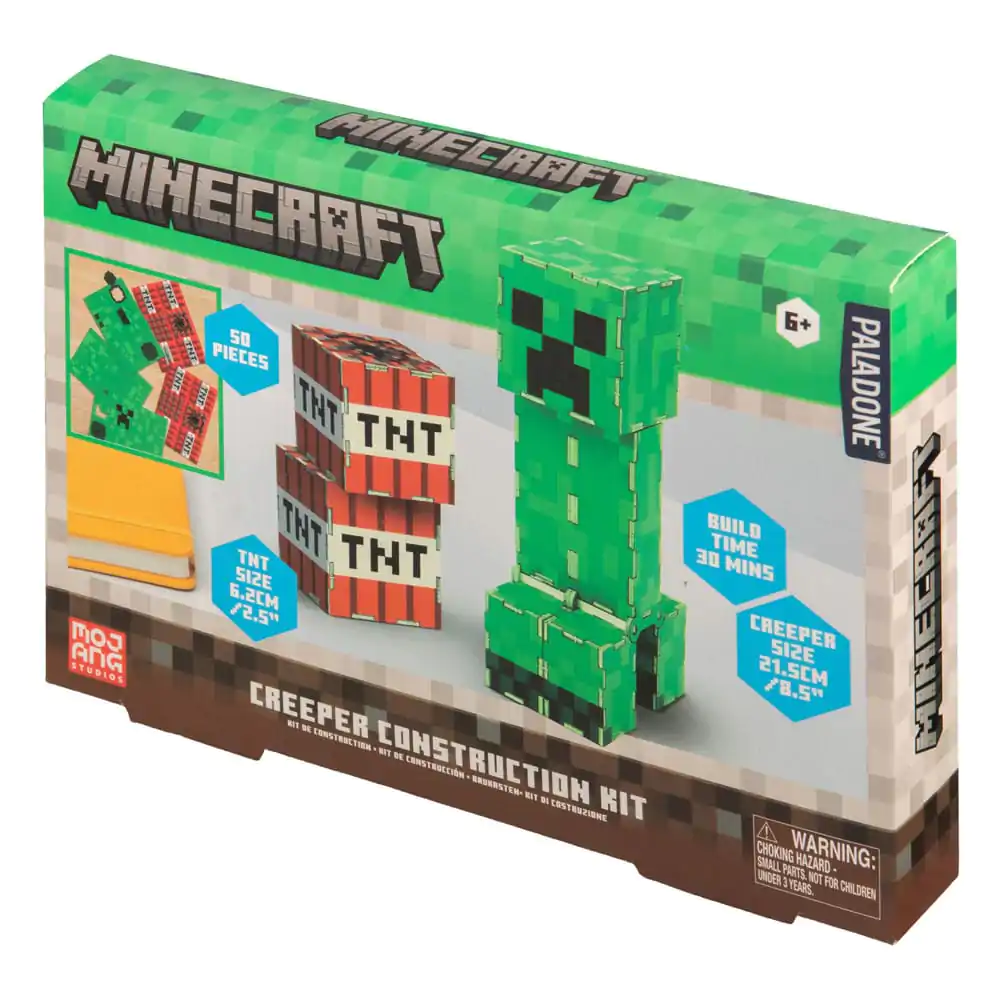 Minecraft gradbeni komplet Creeper 16 cm fotografija izdelka