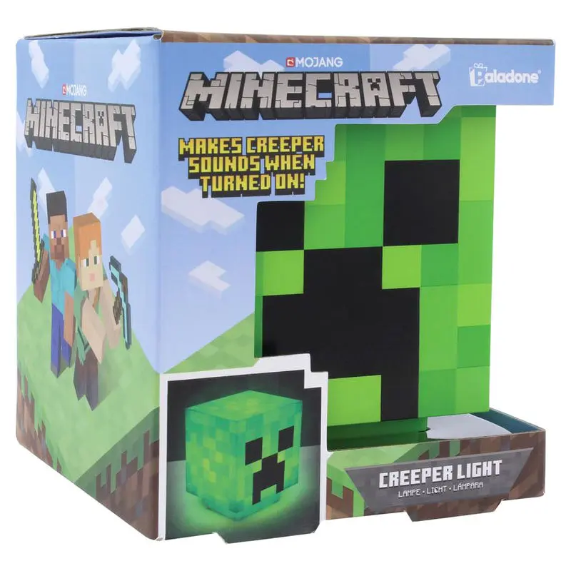 Minecraft Svetilka Creeper fotografija izdelka