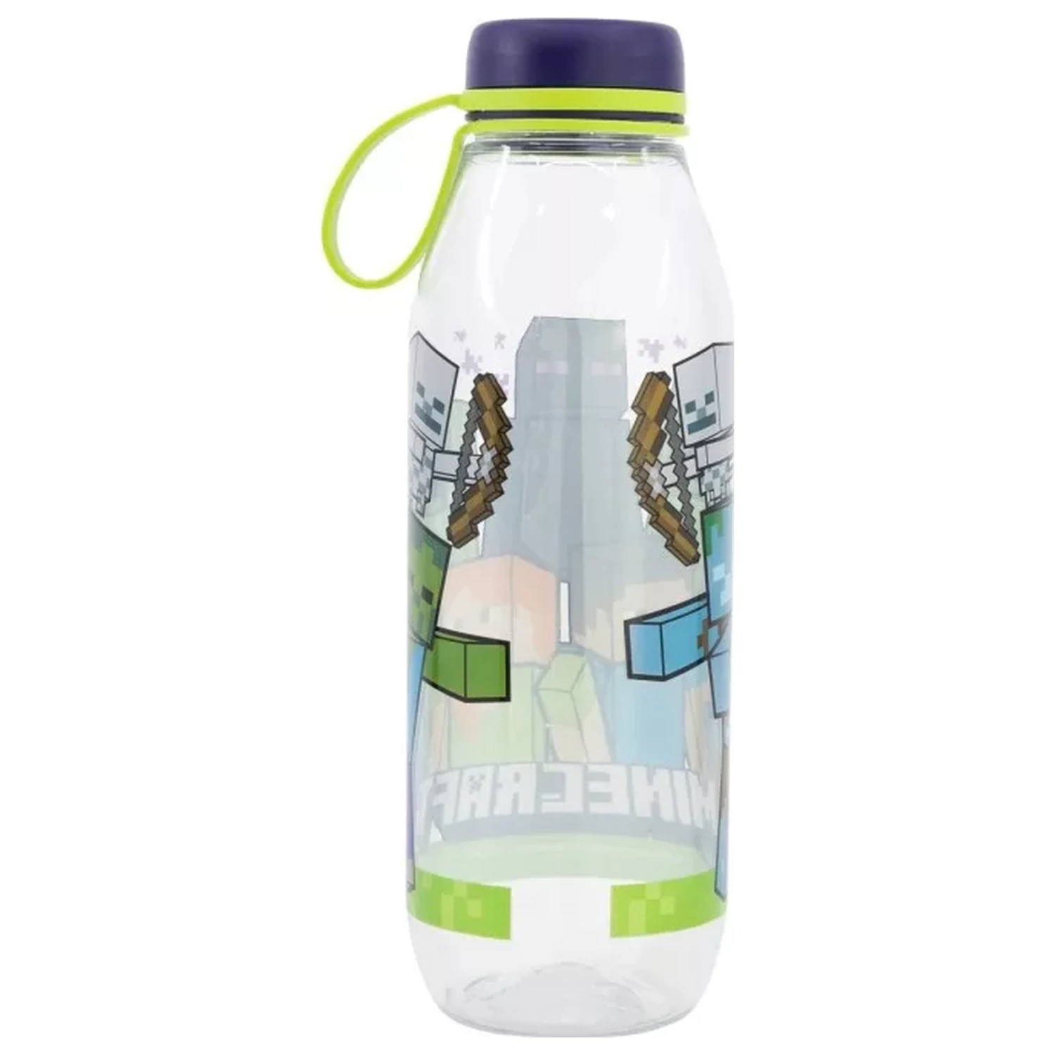 Minecraft Creeper Squad Ecozen plastična steklenica za vodo z navojnim pokrovčkom 650 ml fotografija izdelka