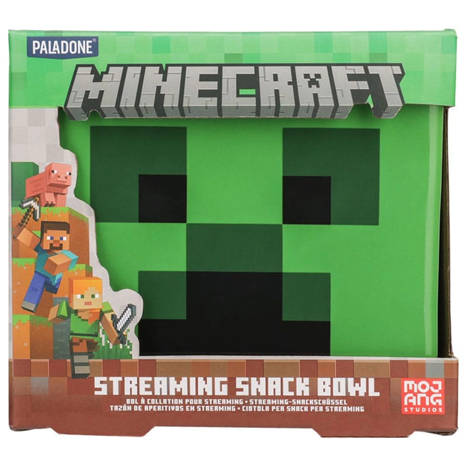 Minecraft Posoda za prigrizke za streamanje Creeper fotografija izdelka