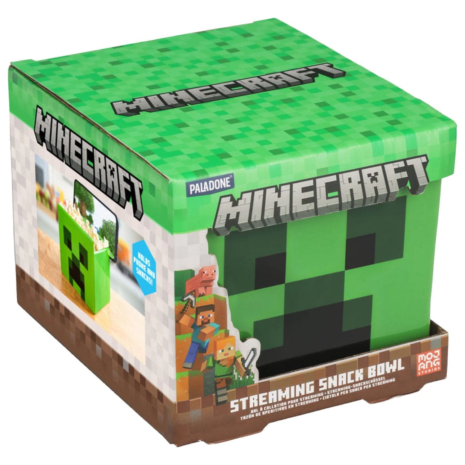 Minecraft Posoda za prigrizke za streamanje Creeper fotografija izdelka