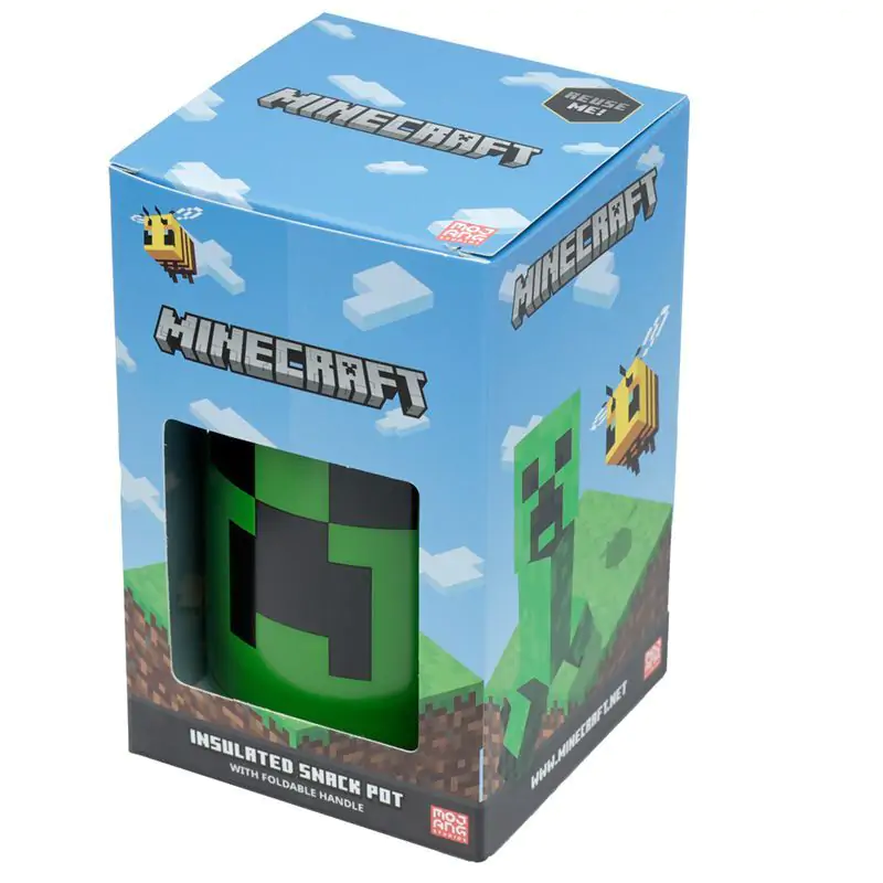 Minecraft Creeper termo škatla za malico 500 ml fotografija izdelka