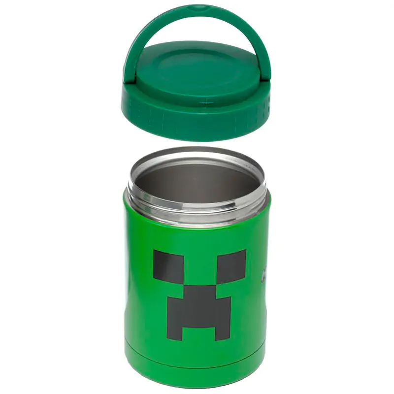 Minecraft Creeper termo škatla za malico 500 ml fotografija izdelka