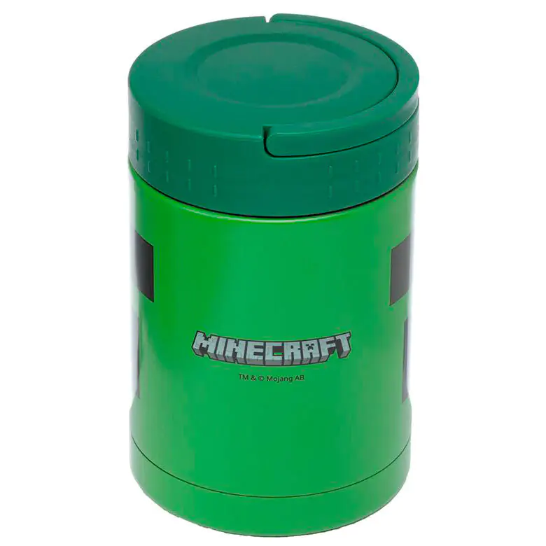 Minecraft Creeper termo škatla za malico 500 ml fotografija izdelka