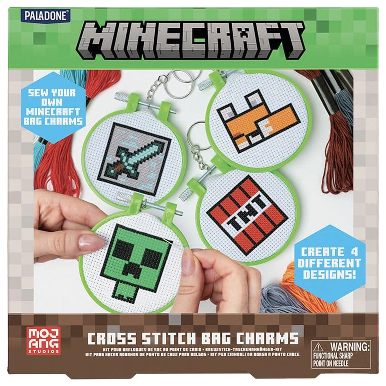 Minecraft DIY-obeski za ključe fotografija izdelka