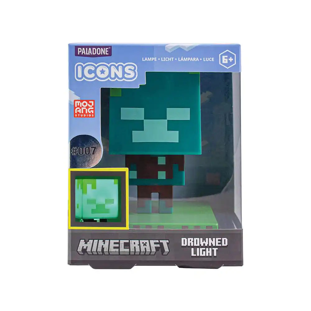 Minecraft Ikona Svetilka Utopljeni Zombie fotografija izdelka