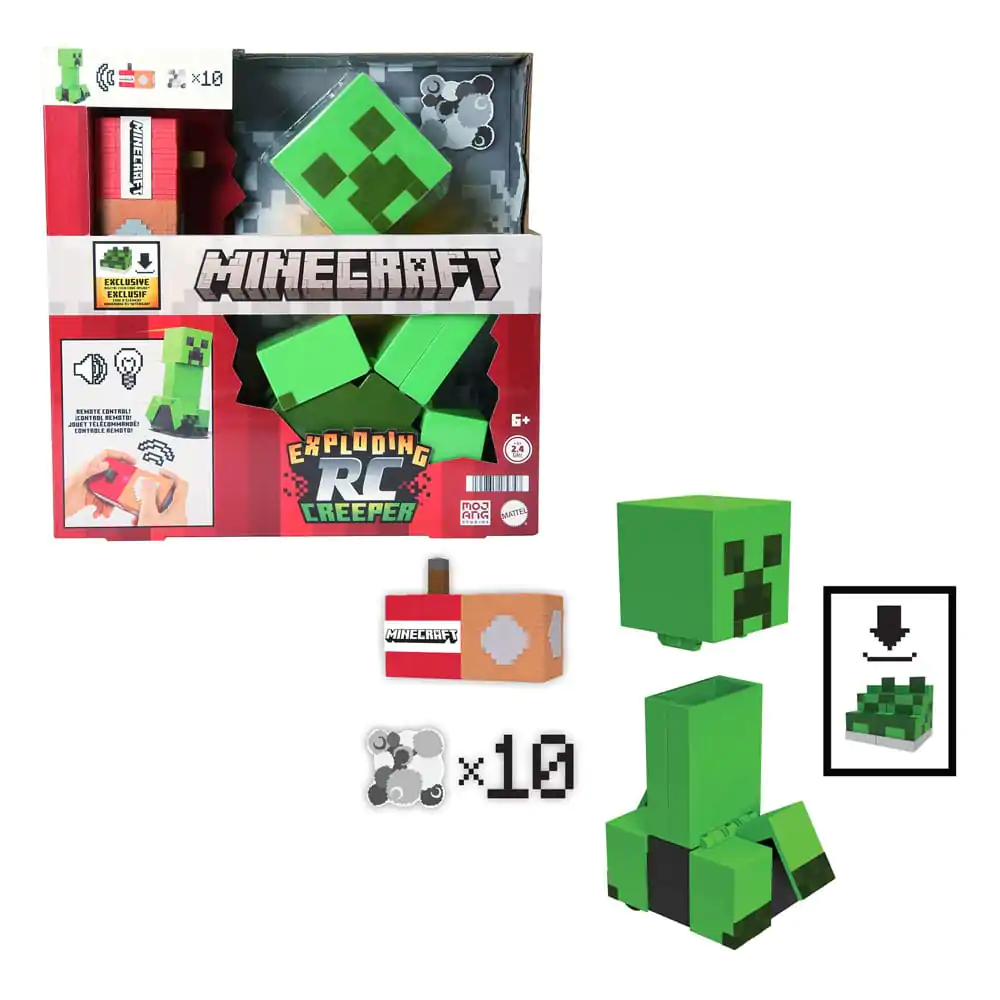 Minecraft Figurica Eksplodirajoči RC Creeper 25 cm fotografija izdelka