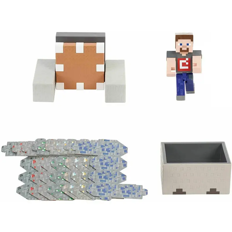 Minecraft Eksplozivni vagon figurica Steve fotografija izdelka