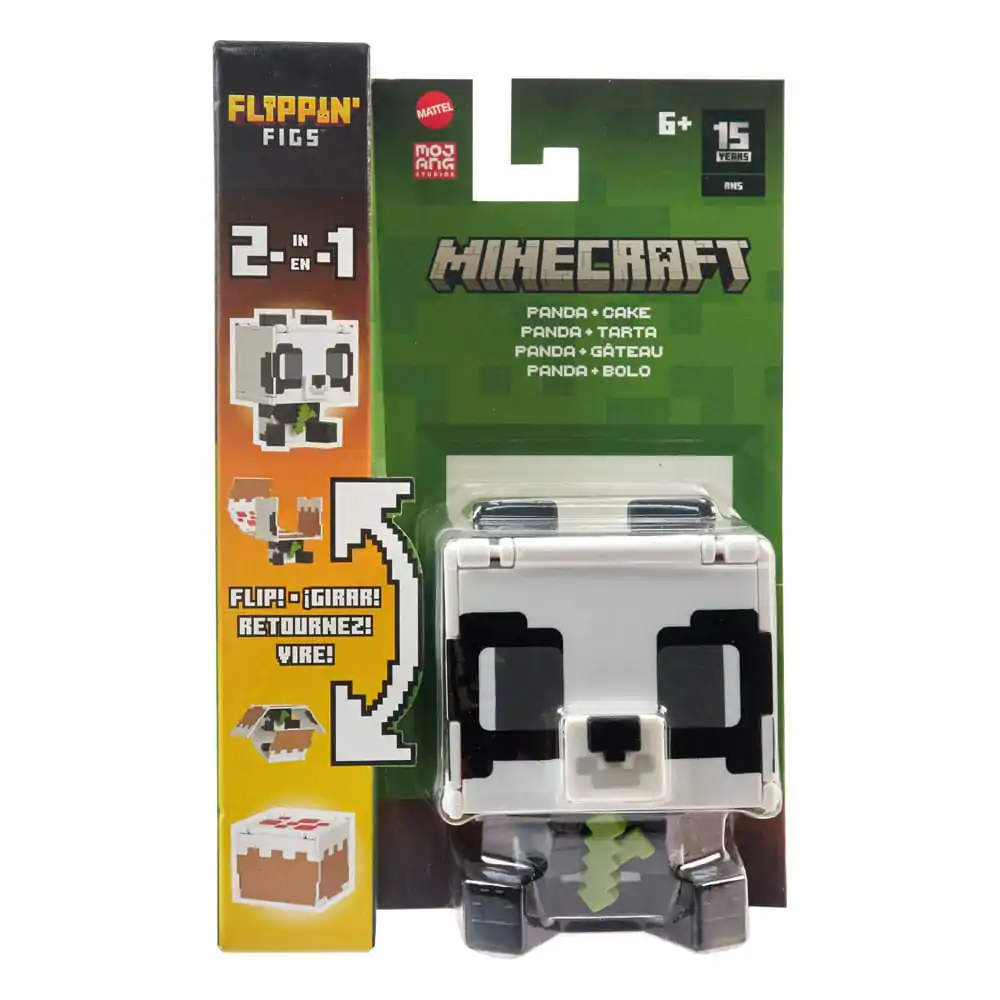 Minecraft akcijska figura Panda & Cake, ki se obrača fotografija izdelka