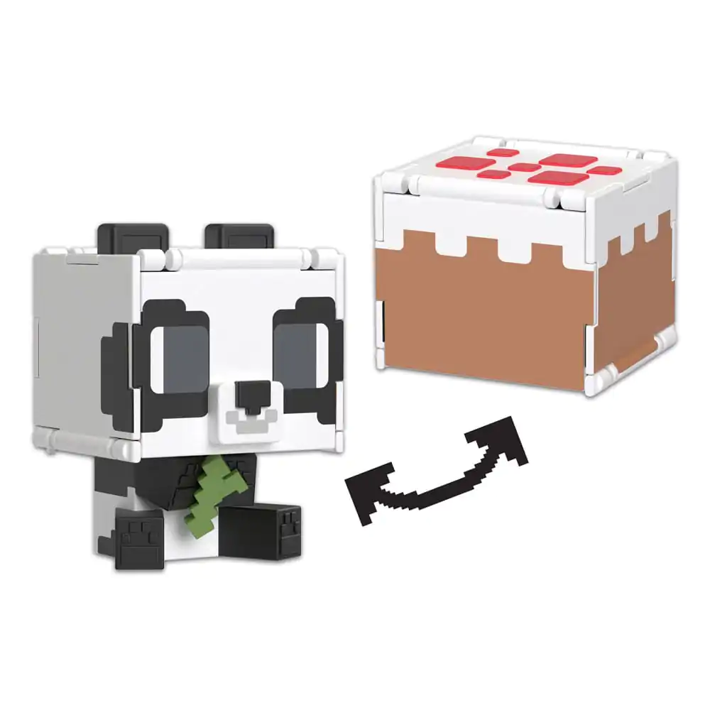 Minecraft akcijska figura Panda & Cake, ki se obrača fotografija izdelka