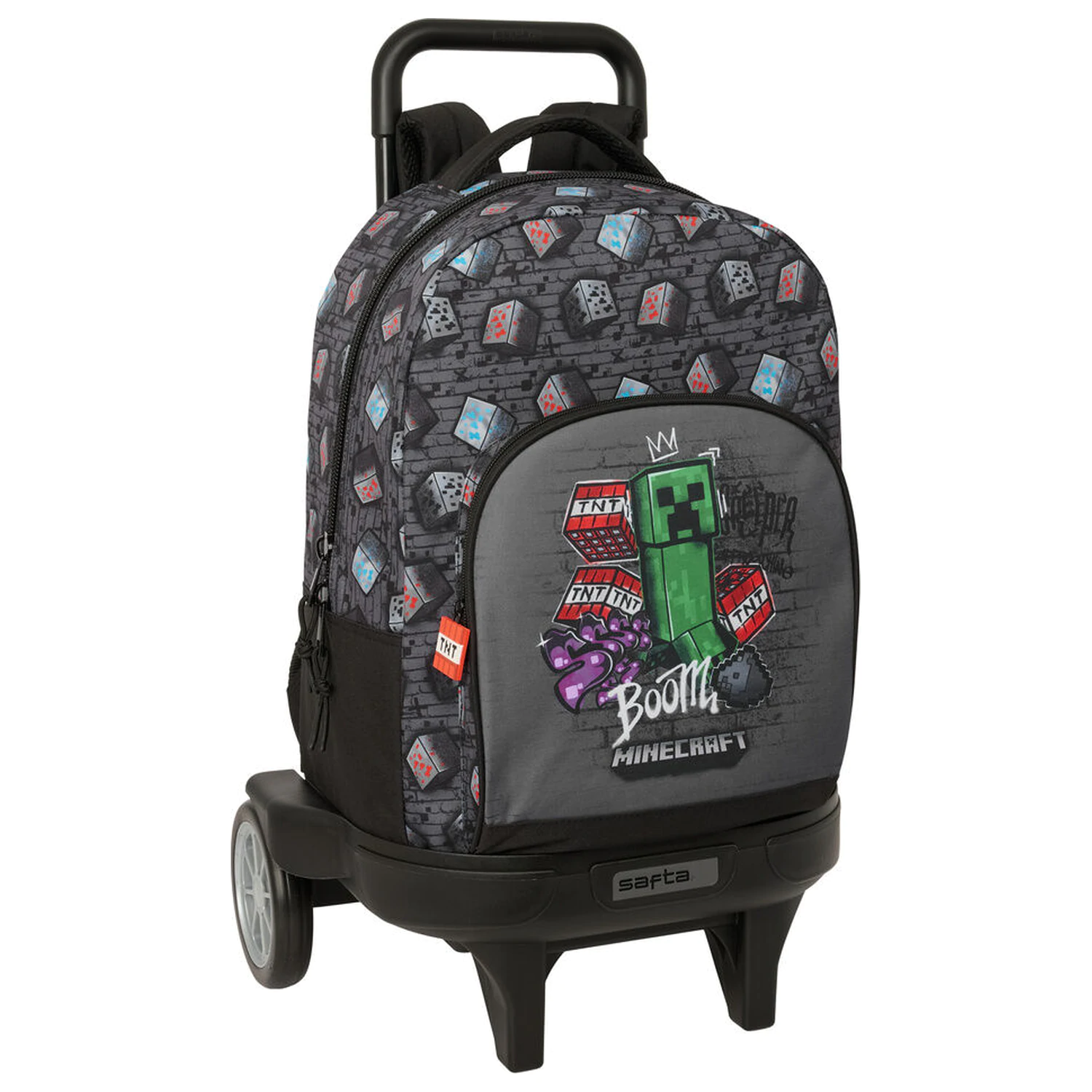 Minecraft Grafiti odstranljiva torba na kolesih 45cm fotografija izdelka