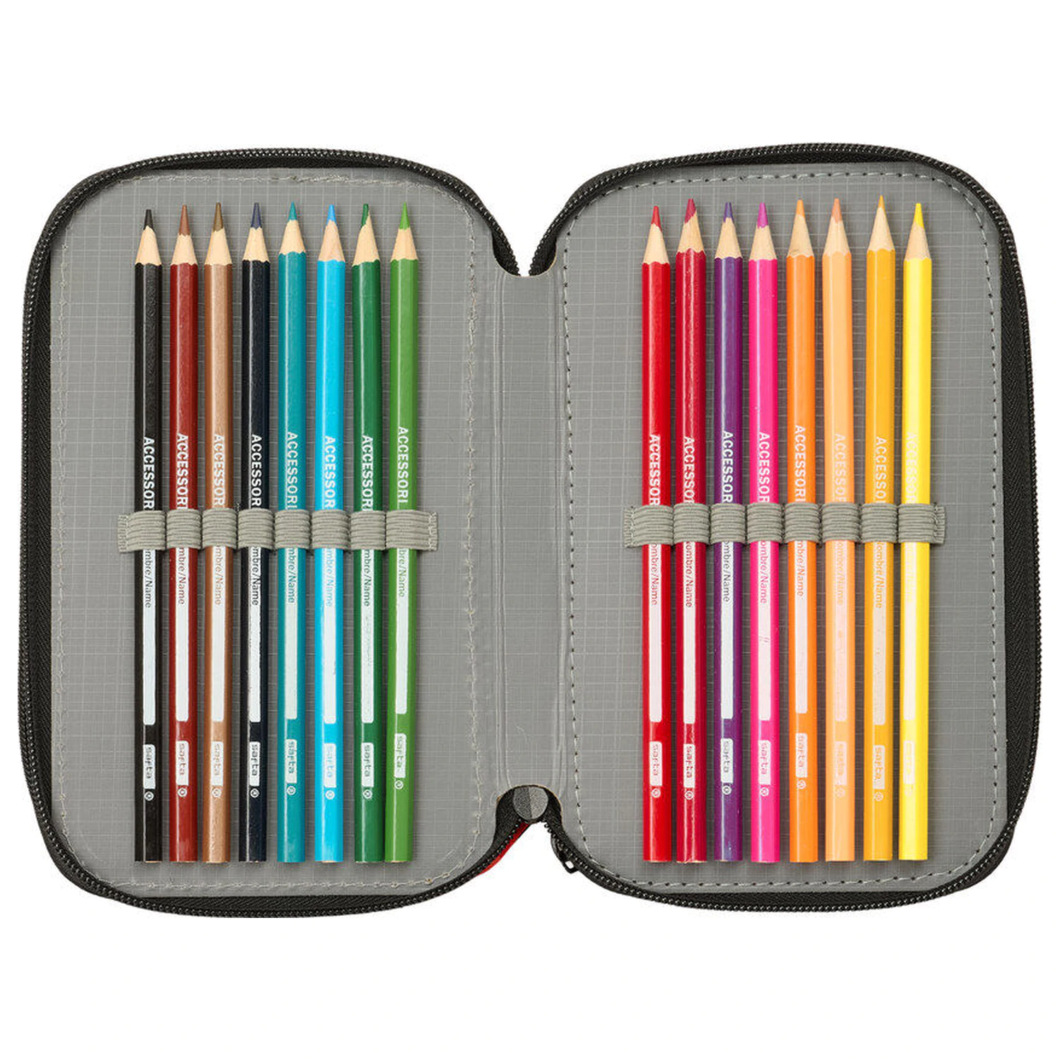 Minecraft Graffiti trojni etui za svinčnike 37 kosov fotografija izdelka