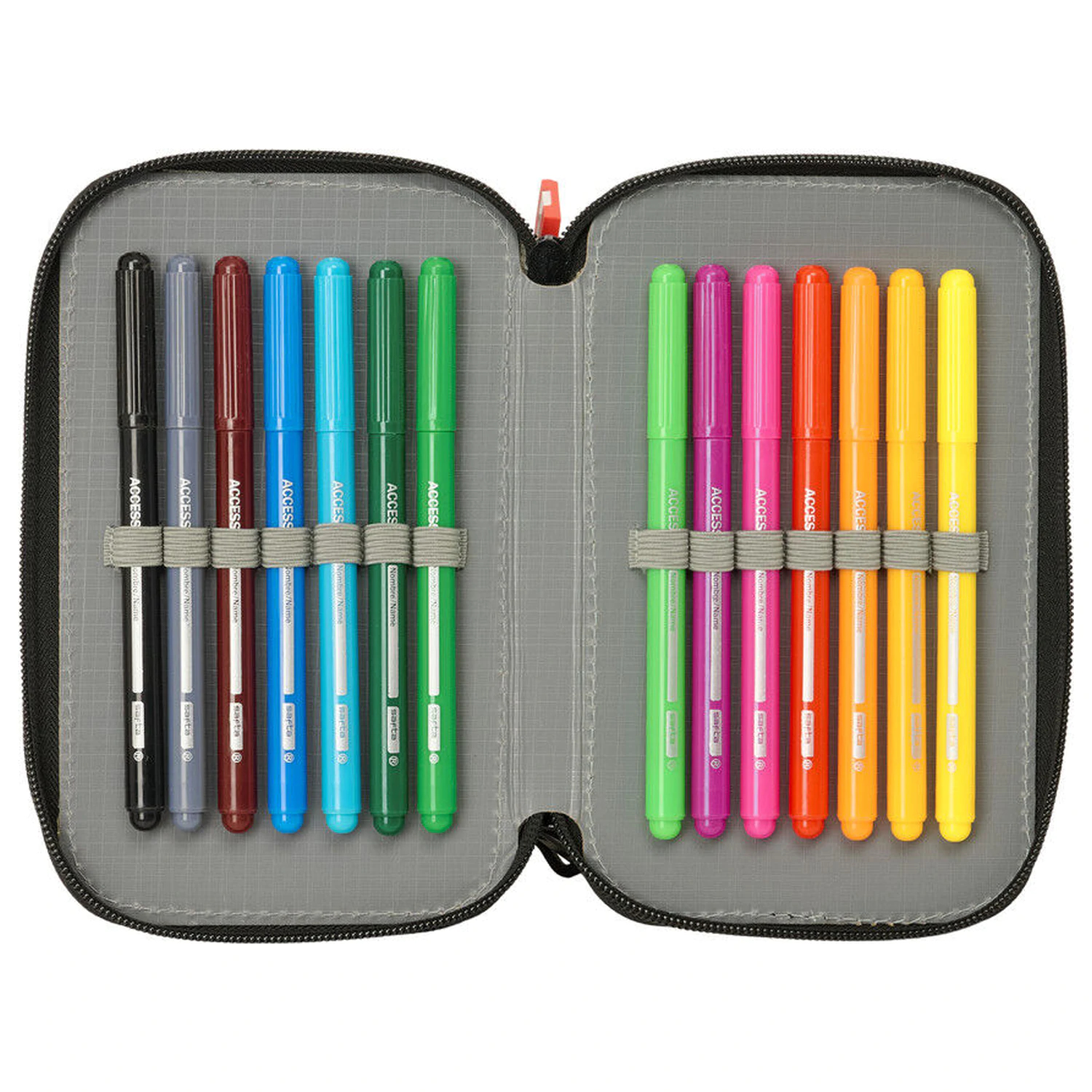 Minecraft Graffiti trojni etui za svinčnike 37 kosov fotografija izdelka