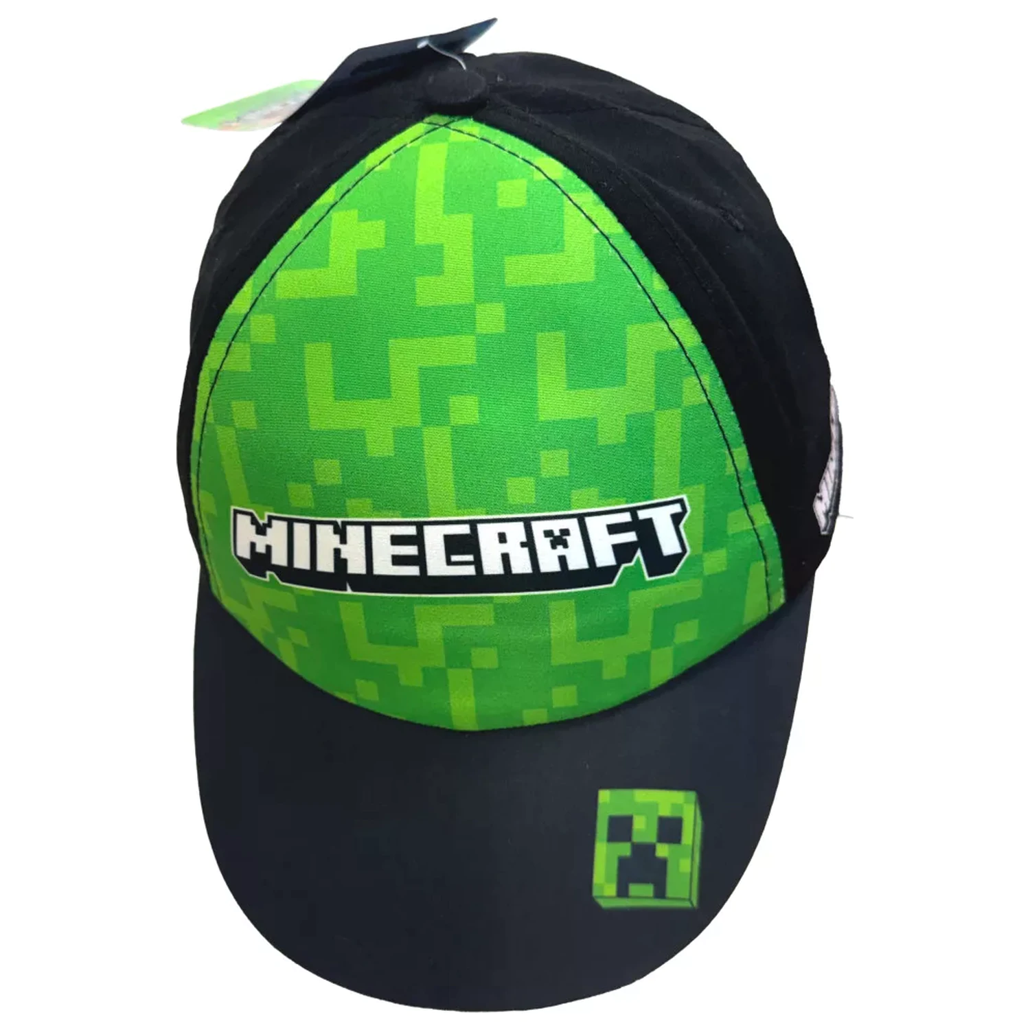 Minecraft Zeleni Block otroška baseball kapa 55 cm fotografija izdelka