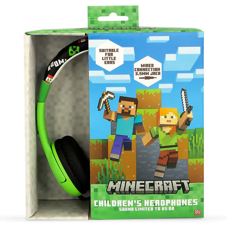 Minecraft otroške slušalke fotografija izdelka