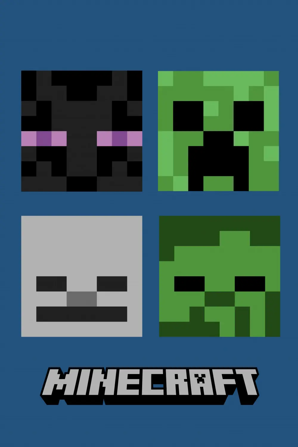 Minecraft Hostile Mobs polarna odeja 100*150cm fotografija izdelka