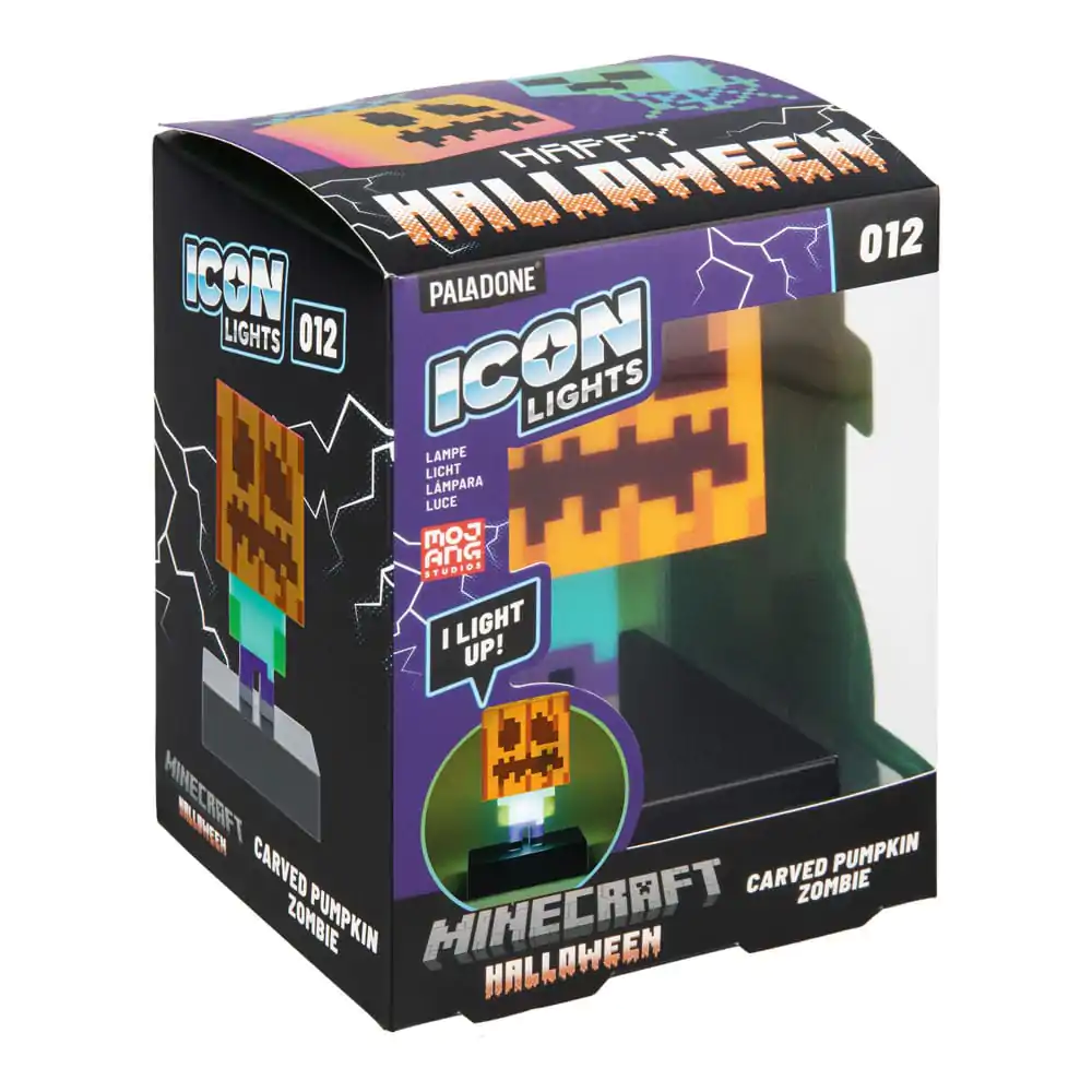 Minecraft Ikone Svetloba Zombie Jack O Lantern 10 cm fotografija izdelka
