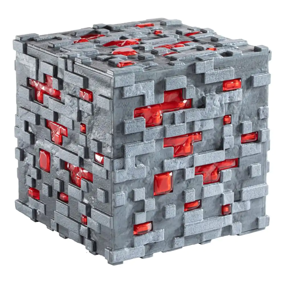 Minecraft Replica Svetleča kocka Redstone rude 10 cm fotografija izdelka