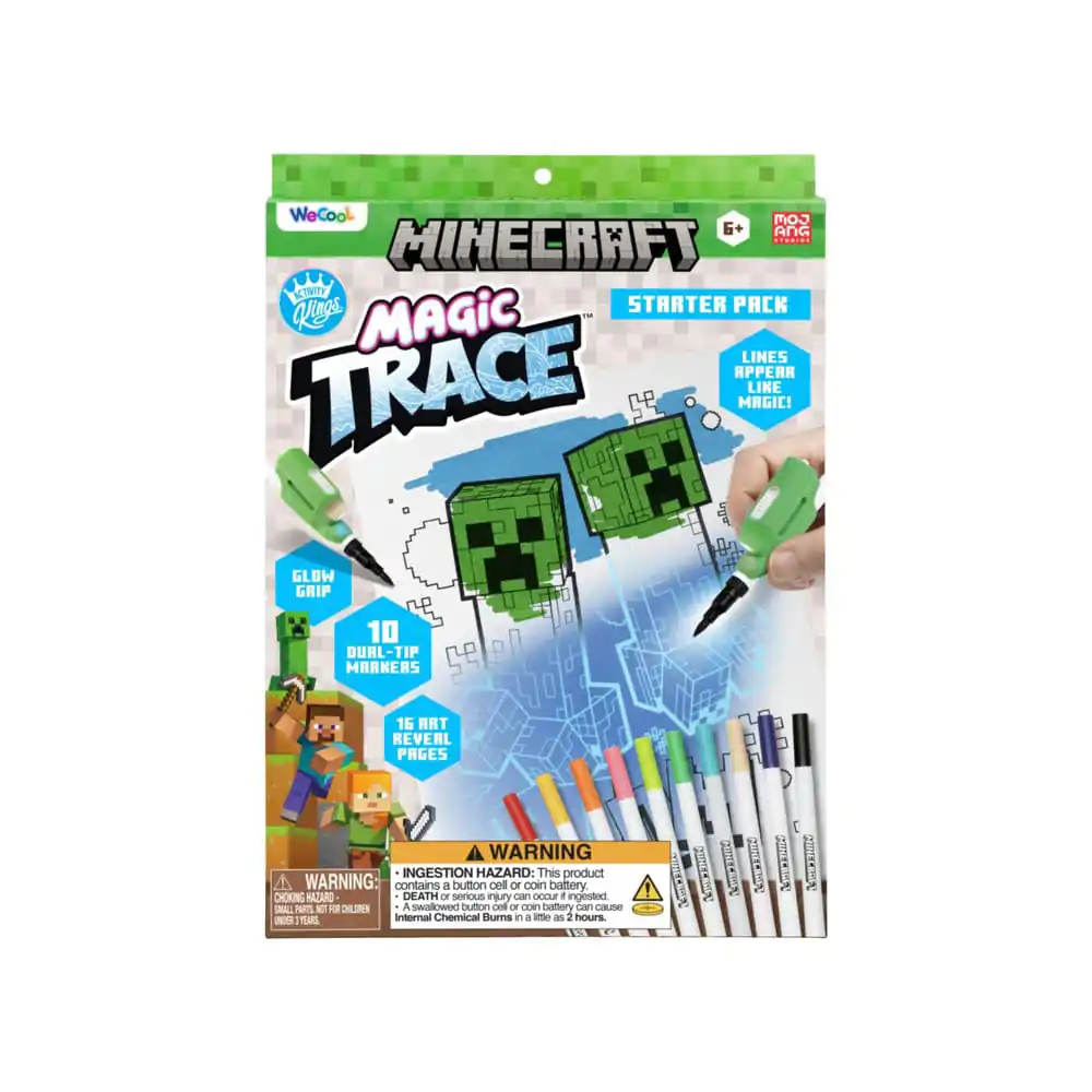 Minecraft Invisible Writers Magic Trace Starter pack in polnila fotografija izdelka