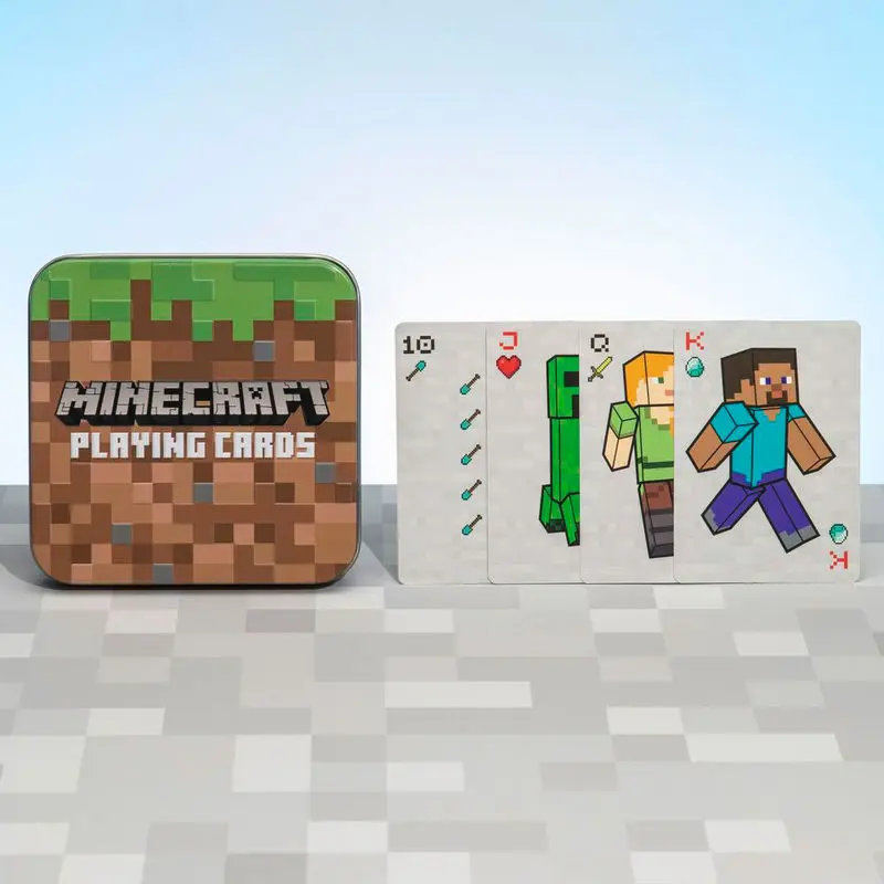 Minecraft Igralne karte fotografija izdelka