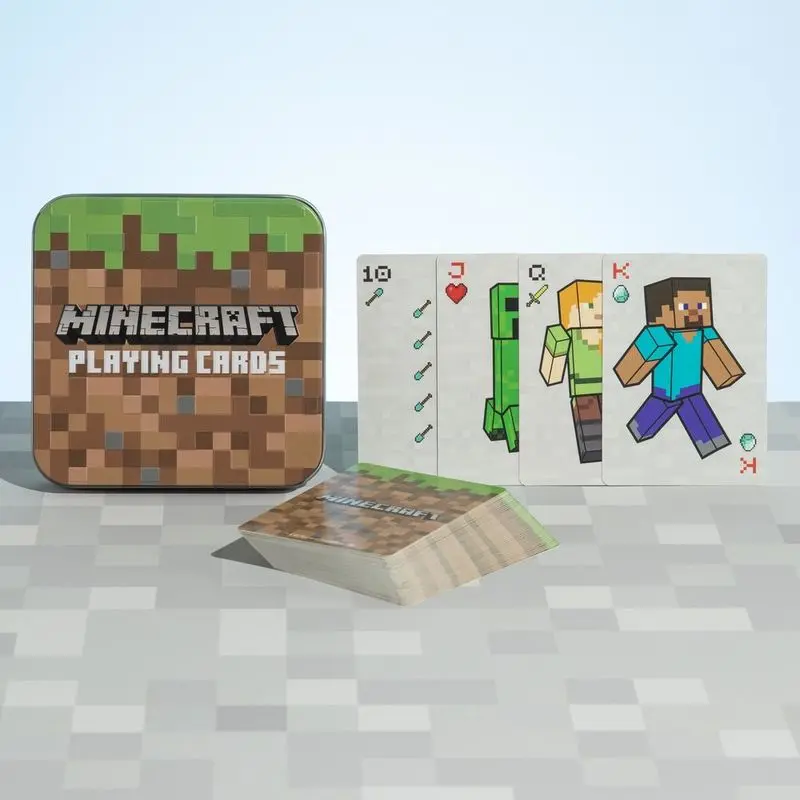 Minecraft Igralne karte fotografija izdelka