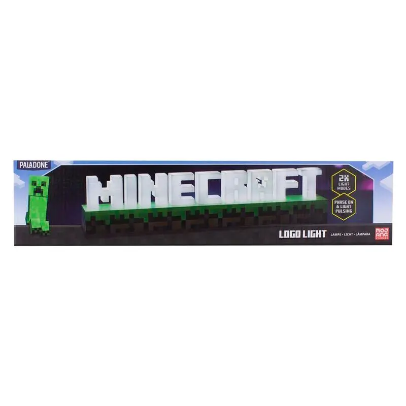 Minecraft Logo svetilka fotografija izdelka