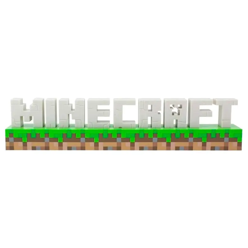 Minecraft Logo svetilka fotografija izdelka