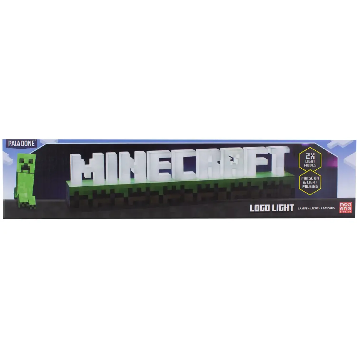 Minecraft Logo svetilka fotografija izdelka
