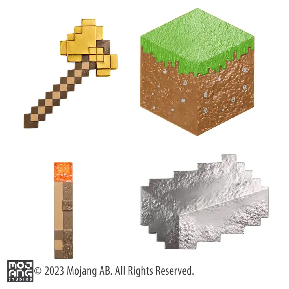 Minecraft Skrinja z zakladom Plains 10 cm fotografija izdelka