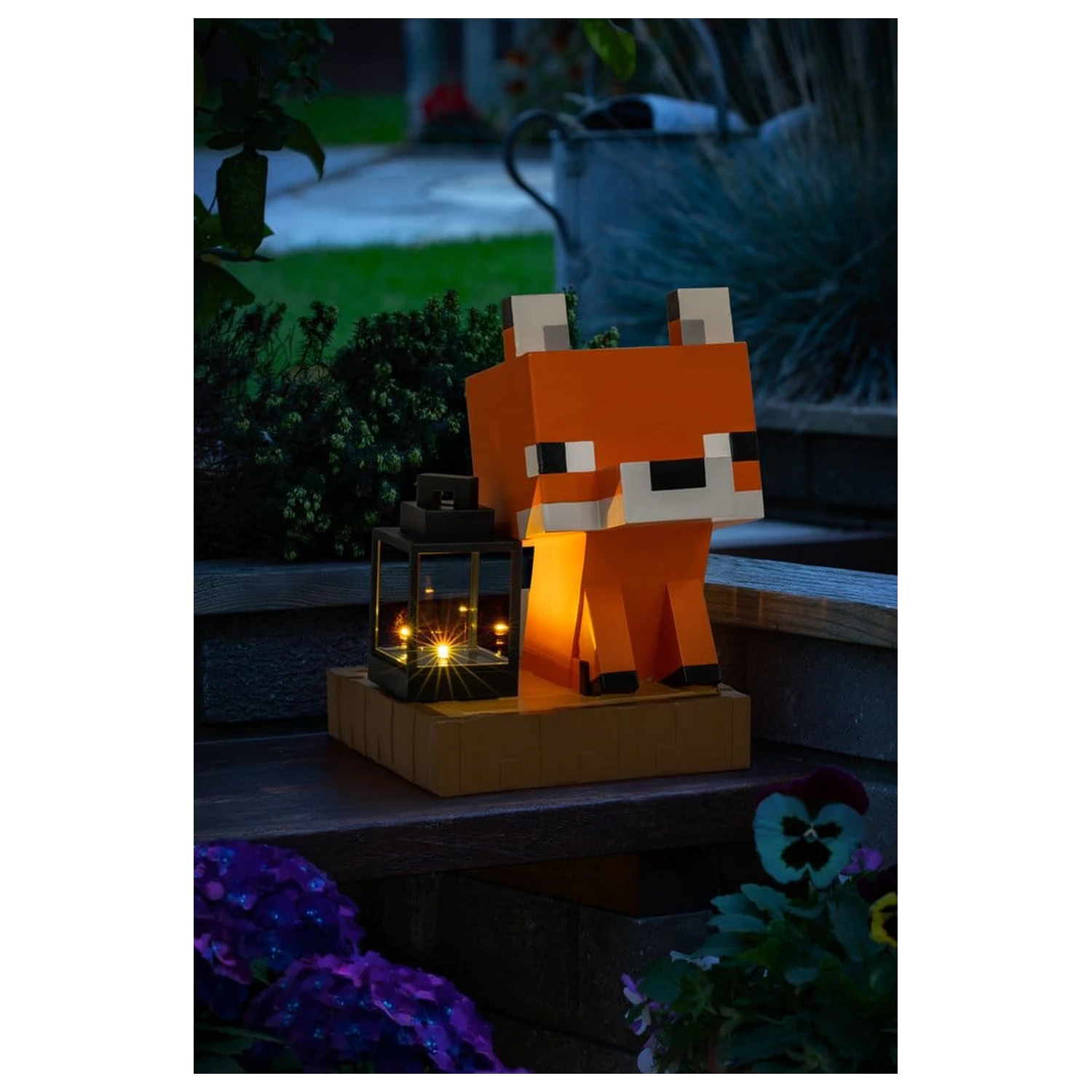 Minecraft LunaGlo Svetloba Fox Gnome fotografija izdelka