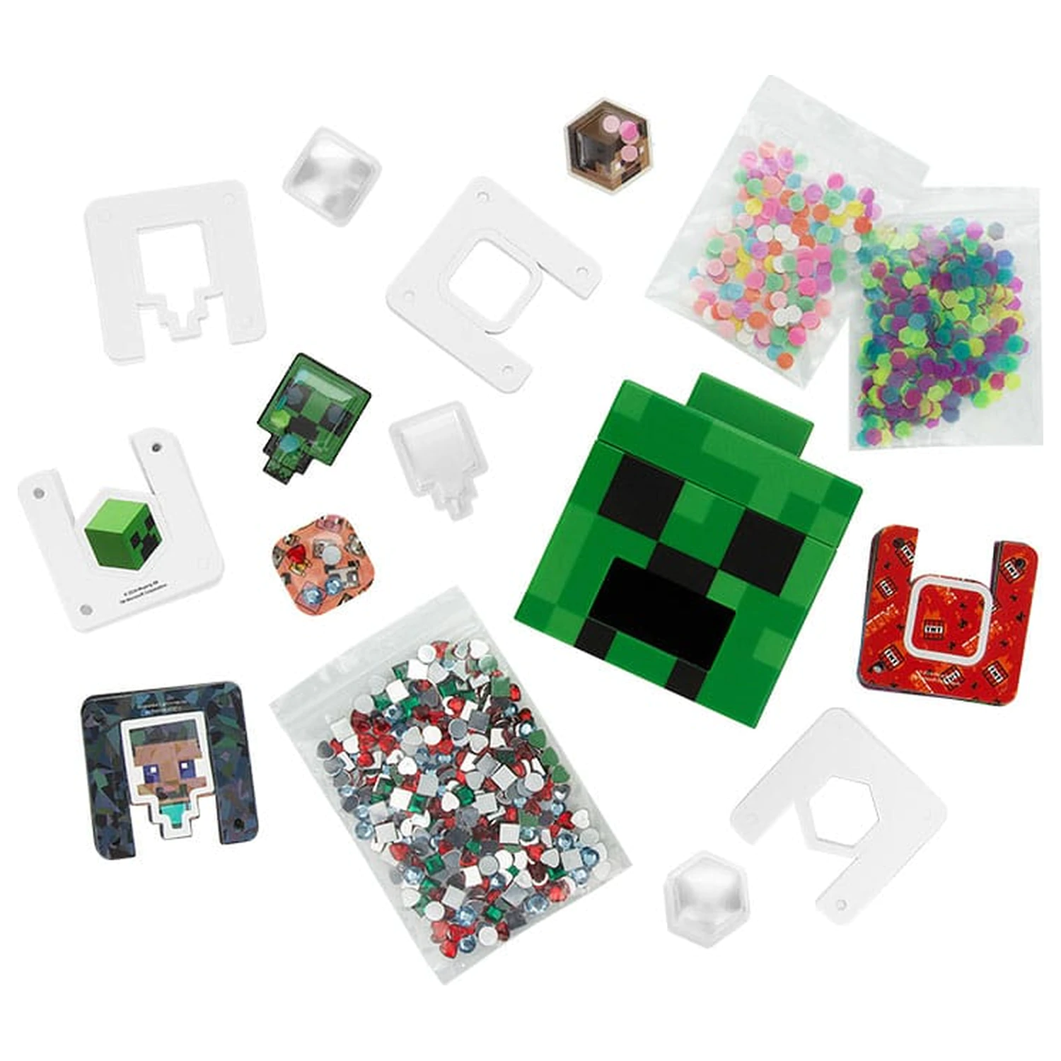 Minecraft izdelovalec 3D nalepk fotografija izdelka