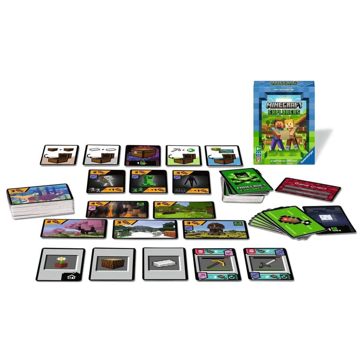 MINECRAFT Minecraft Explorers kooperativna igra s kartami fotografija izdelka