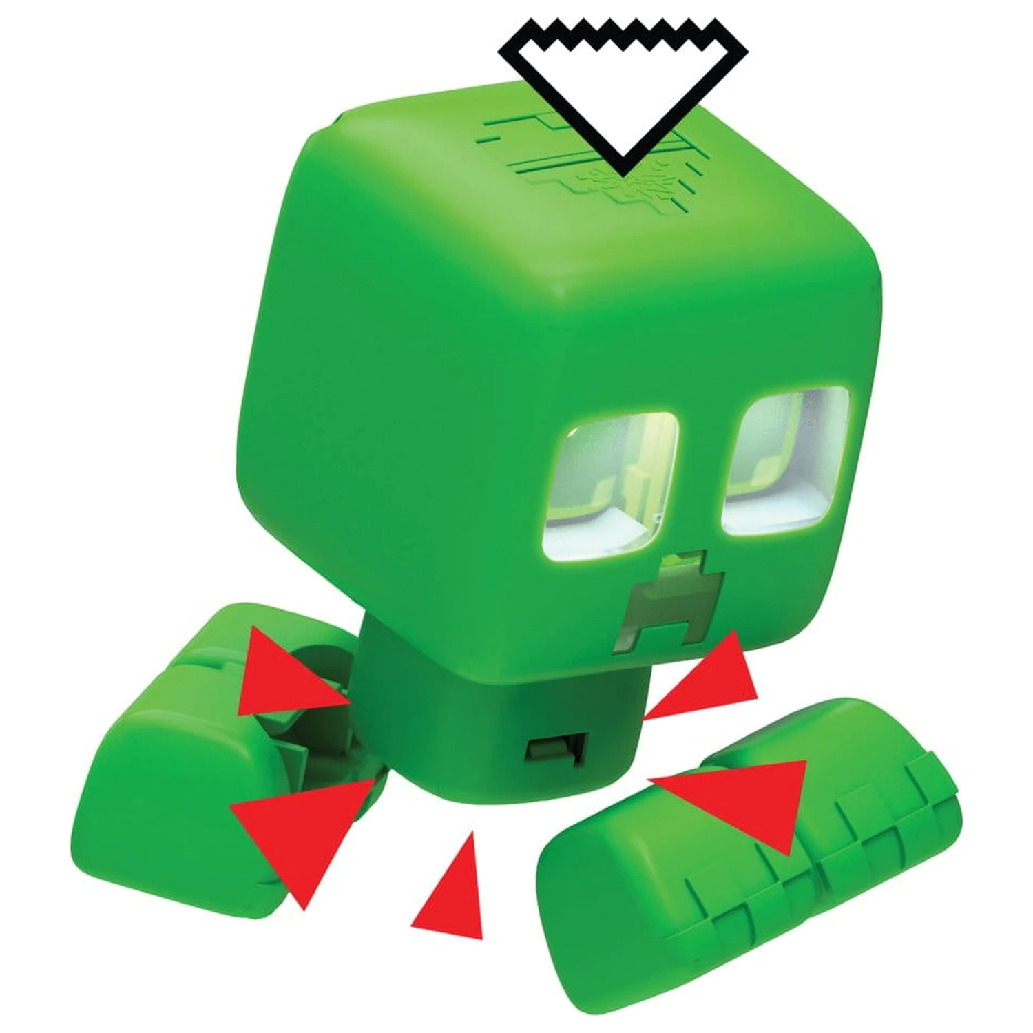 Minecraft Interaktivna figura Moj hišni ljubljenček Creeper 14 cm fotografija izdelka