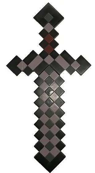 Minecraft plastična replika Nether meča 51 cm fotografija izdelka