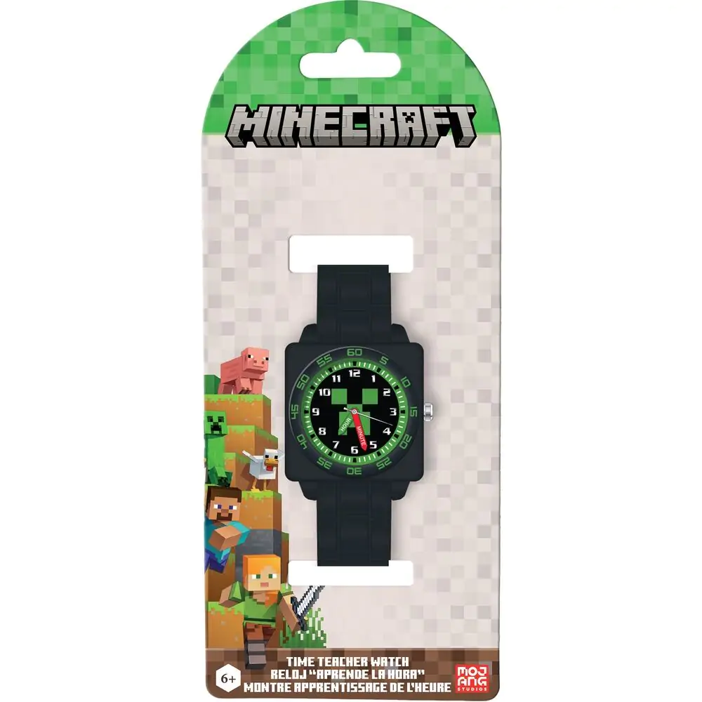 Minecraft analogna ura fotografija izdelka