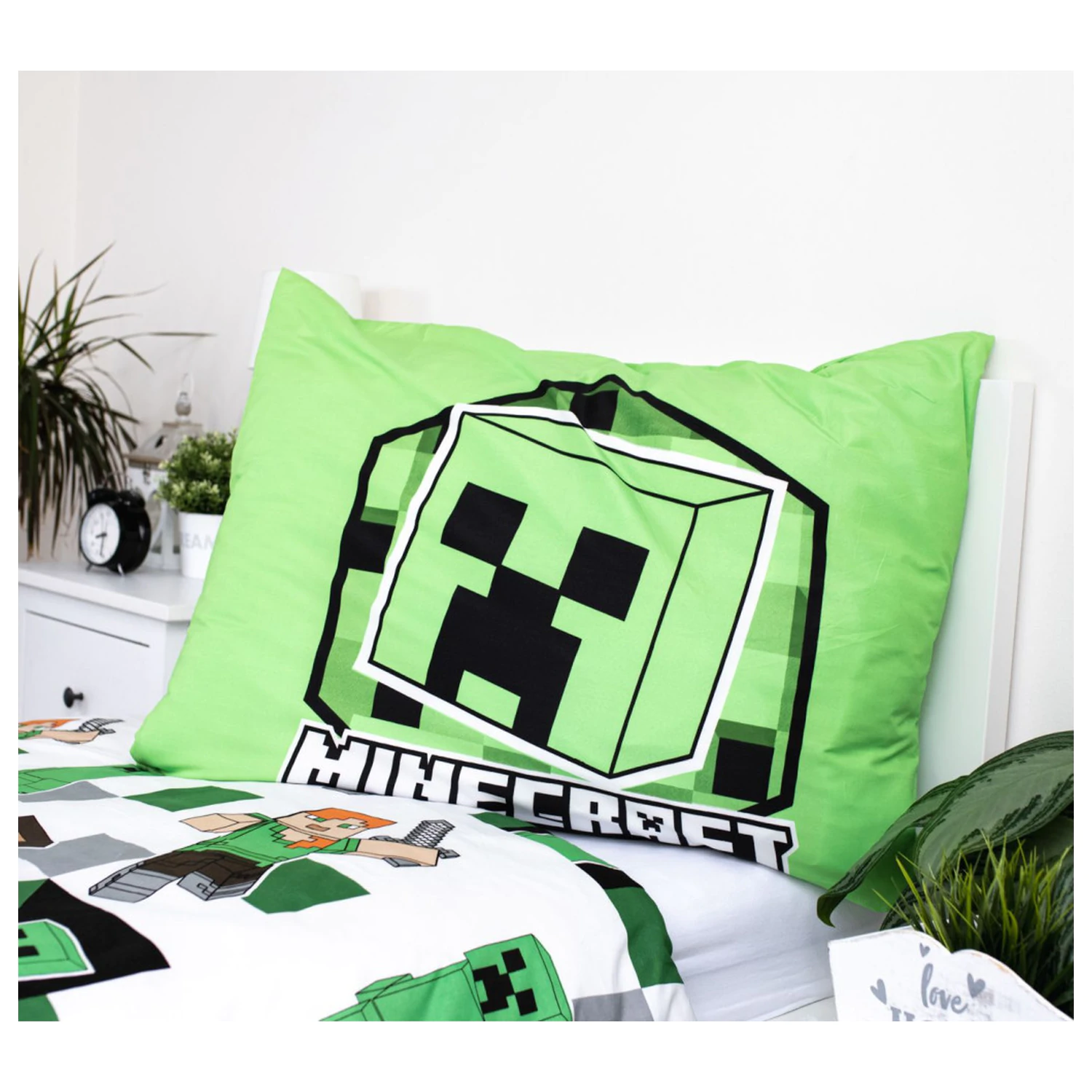 Minecraft Out of the Box Prevleka za odejo iz mikrovlaken fotografija izdelka
