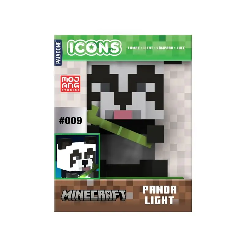 Minecraft Panda Icons svetilka 10 cm fotografija izdelka