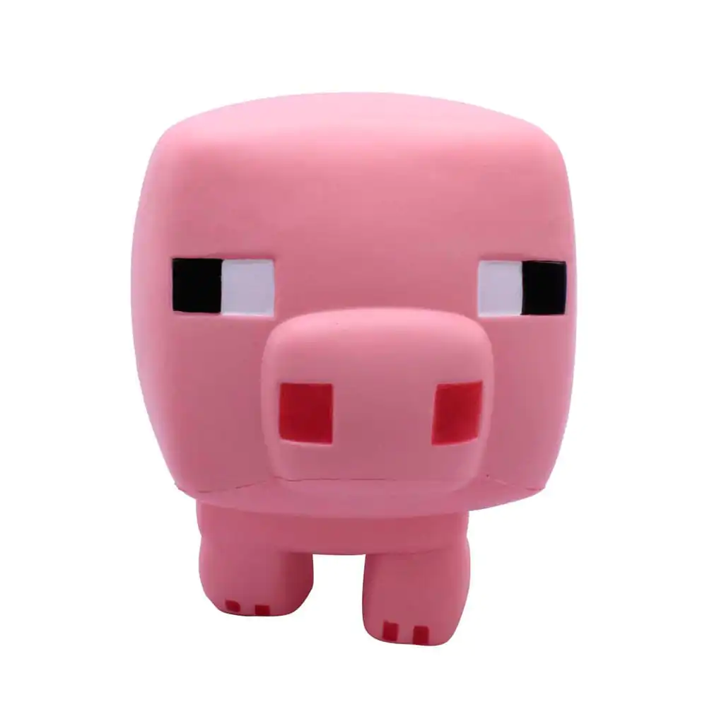 Minecraft Mighty Mega Squishme Antistresna figura Prašič 25 cm fotografija izdelka