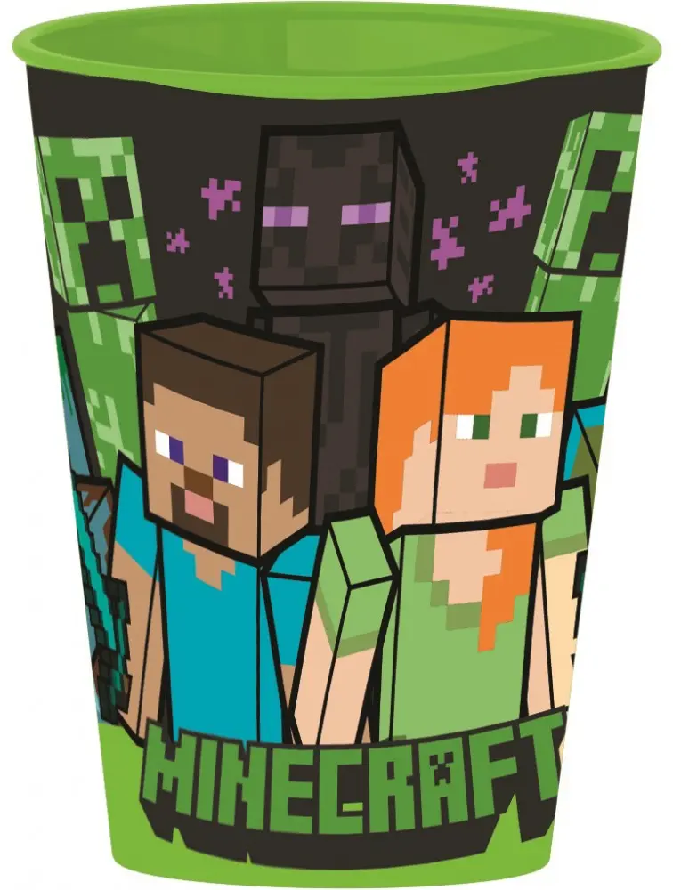 Minecraft plastični kozarec 260 ml fotografija izdelka
