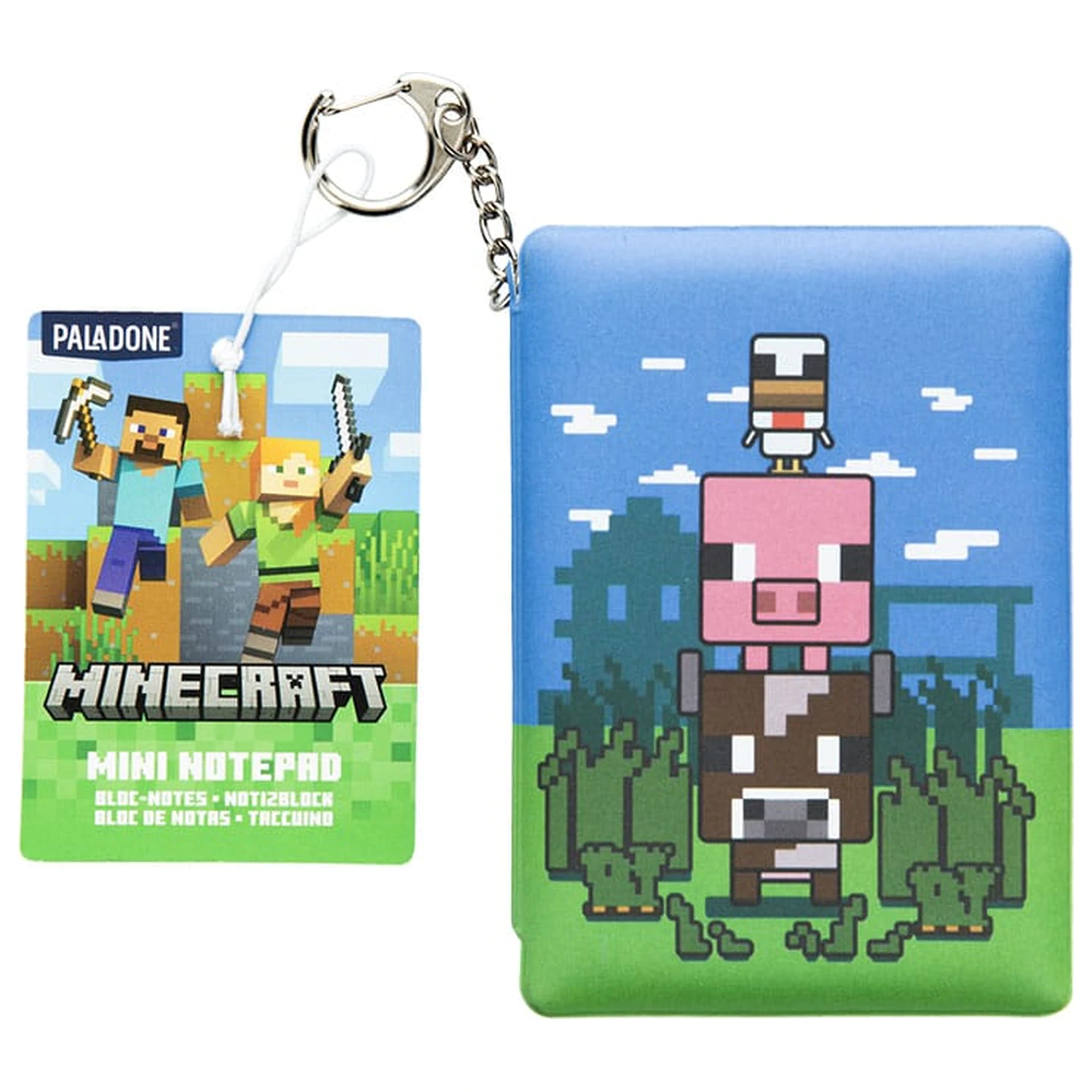 Minecraft obesek za ključe Puffy beležka fotografija izdelka