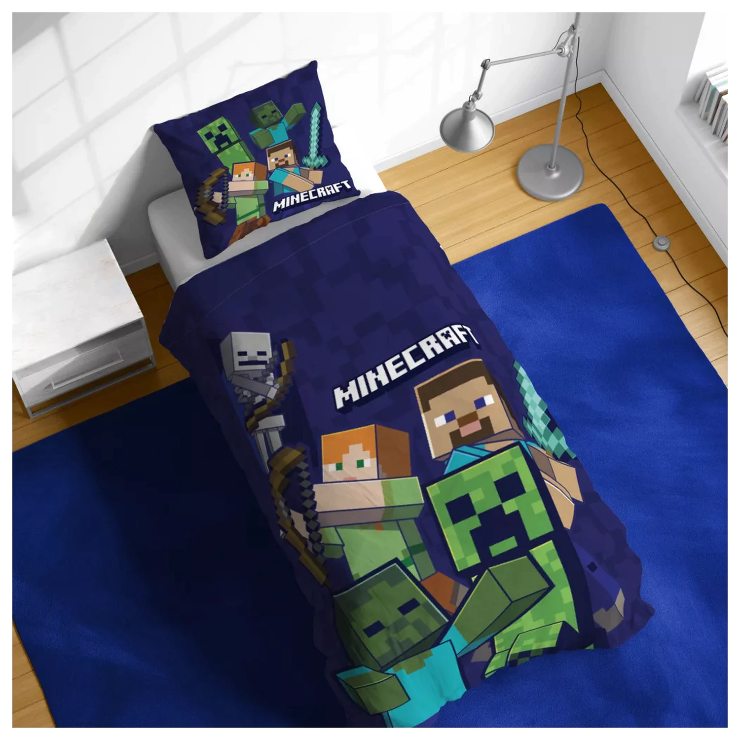 Minecraft Realms prevleka za odejo fotografija izdelka