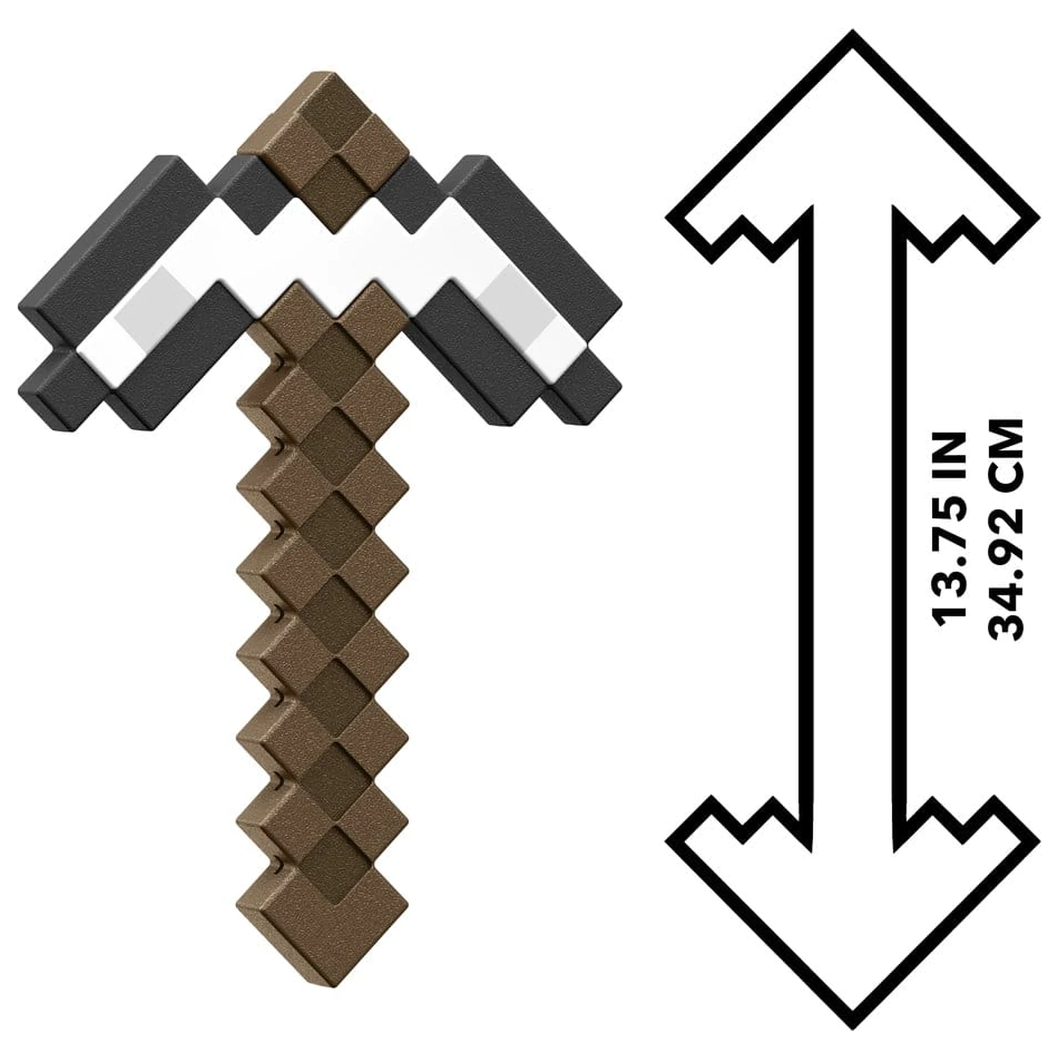 Minecraft Roleplay Replika Železen Kramp 35 cm fotografija izdelka